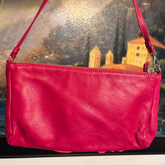 Furla Floral Mini Leather Bag - Picture 6 of 17